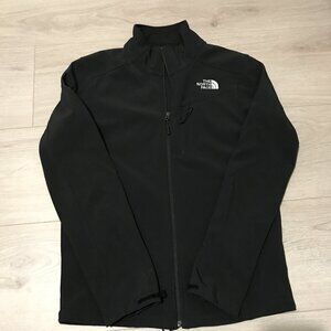 The North Face Mens Black Full Zip Soft Shell Windwall Jacket Size Medium